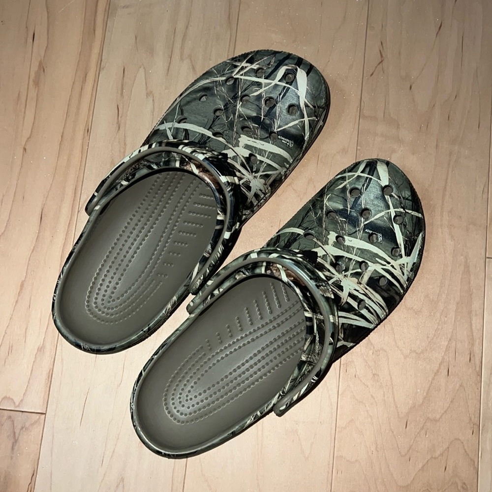 Camo Crocs